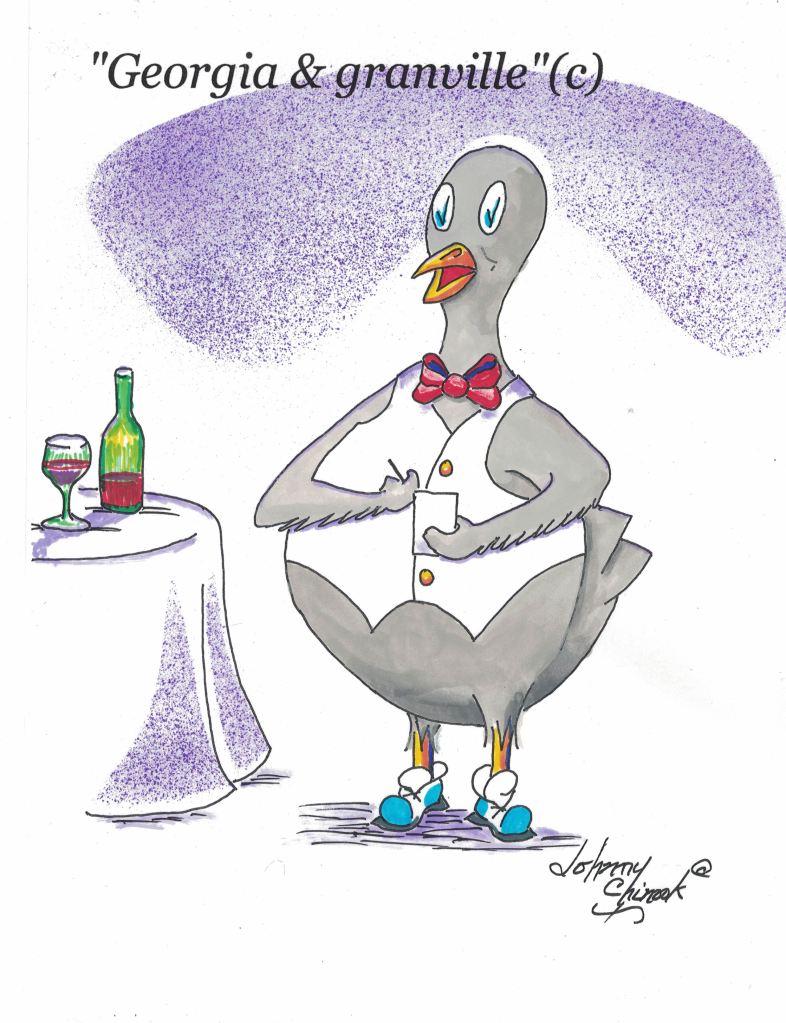 "Hi, I'll be your waiter, Smiles."*